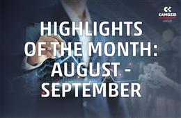 Camozzi Group Highlights of August & September